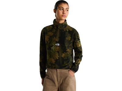The North Face W Novelty Logo Glacier 1/4 Zip Print, woodland green yosemite - Bild 3