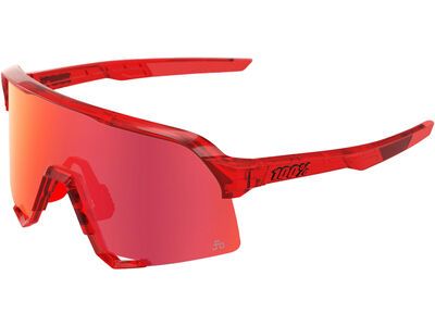 100% S3 Peter Sagan LE - HiPER Red ML Mirror translucent red