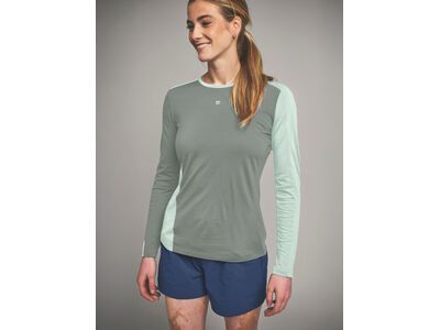 Ortovox 120 Merino Cool Tec Fast Upward LS W, green sage - Bild 3