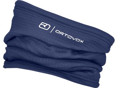 Ortovox Merino Fleece Grid Neckwarmer, blue nunatak - Bild 1