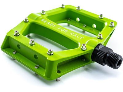 Cube RFR Pedale Flat CMPT, green - Bild 3