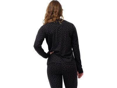 Eivy Loose Fit Merino Wool Top, black leopard - Bild 5