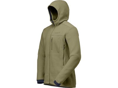 Norrona trollveggen warm3 Zip Hood M's, deep lichen green - Bild 2