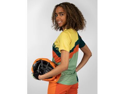 Endura Damen SingleTrack Print T-Shirt LTD, sattes teal - Bild 4