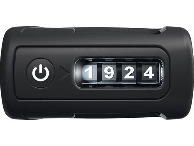 Abus Bordo Combo 6000C/90 LED + Halter SH, black - Bild 2