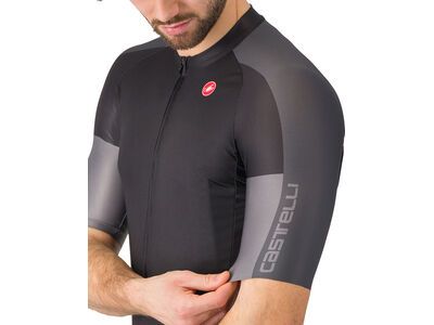Castelli Entrata 6 Jersey, light black/dark gray-smoky gr - Bild 5