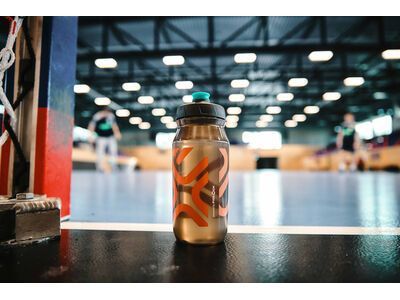 Fidlock Fidguard Bottle 600 Antibacterial, transparent black/coral red - Bild 4