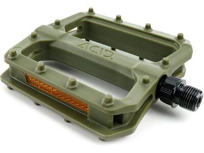 Cube Acid Pedale Flat C3-ZP, olive green - Bild 3