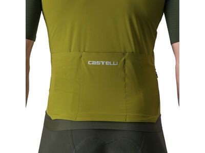 Castelli Premio Black Jersey, avocado green/deep green - Bild 5