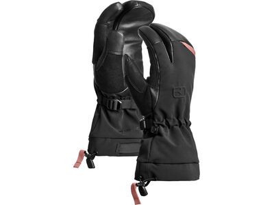 Ortovox Merino Freeride 3 Finger Glove W, black raven
