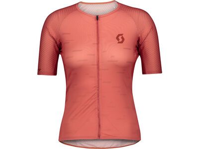 Scott RC Premium Climber S/SL Women's Shirt, brick red/rust red
