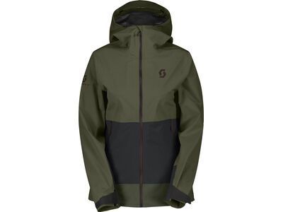 Scott Dryo Pro 2.5 Layer Women's Jacket, douglas green