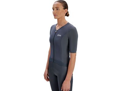 POC W's Raceday Short Sleeve Jersey, sylvanite grey - Bild 3