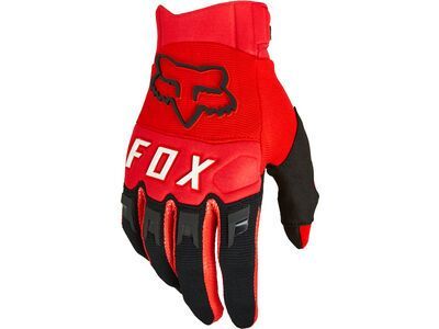 Fox Dirtpaw Glove, flo red