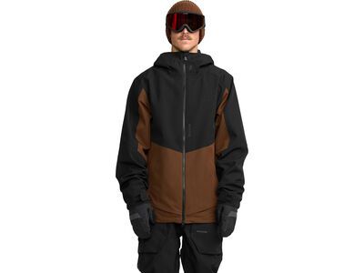 Volcom Brighton Full Zip Jacket, brown