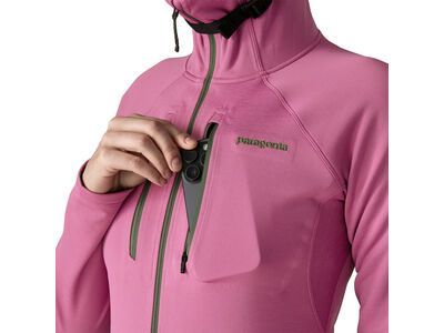 Patagonia Women's R1 Ultralight Hoody, faded magenta - Bild 8