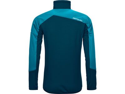 Ortovox Westalpen Swisswool Hybrid Jacket M, mountain blue - Bild 2