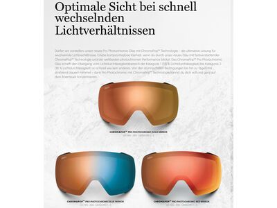 Smith Squad, ChromaPop Pro Photochromic Red Mirror / black - Bild 8