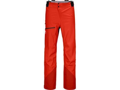 Ortovox 3L Ortler Pants M hot orange