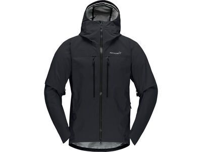 Norrona trollveggen Gore-Tex Pro light Jacket M's, caviar black - Bild 1