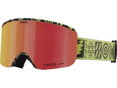 Giro Axis Vivid Ember / glow green shelter pro