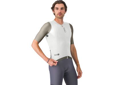 Castelli Corretto Jersey ivory/clay-black