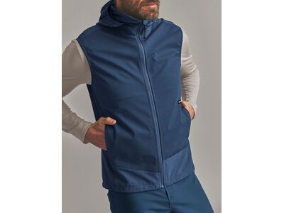 Ortovox Ortler Softshell Plus Vest M, blue nunatak - Bild 5