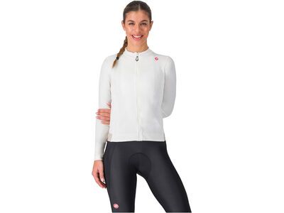 Castelli Espresso Thermal W Jersey ivory/silver moon