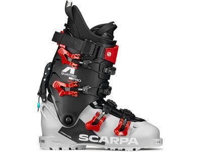 Scarpa 4-Quattro Pro LE silver gray/rosso corsa