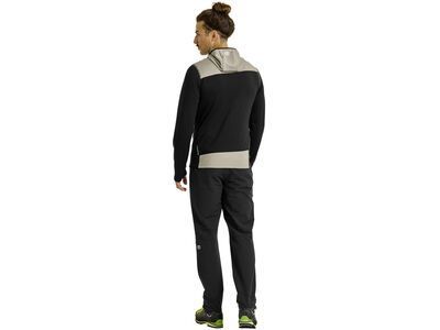 Ortovox Merino Fleece Light Hoody M, black raven - Bild 4
