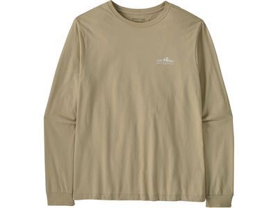 Patagonia Men's Long-Sleeved Fitz Roy Foothills T-Shirt, weathered stone - Bild 1