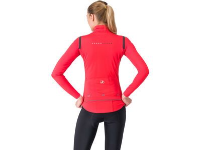 Castelli Perfetto RoS 3 W Jacket, hibiscus/black reflex - Bild 3