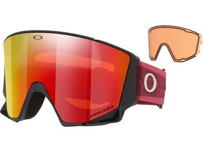 Oakley Flow Scape L, Prizm Snow Torch Iridium / red tred - Bild 1