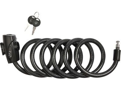 Cube RFR Spiralschloss - 12 x 1.800 mm, black´n´white - Bild 2