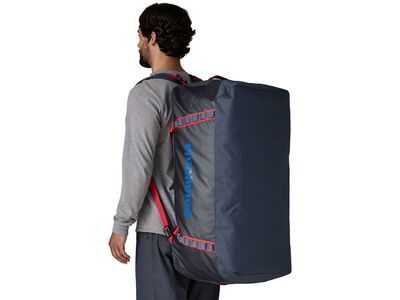 Patagonia Black Hole Duffel 100L, smolder blue w/amanita red - Bild 3
