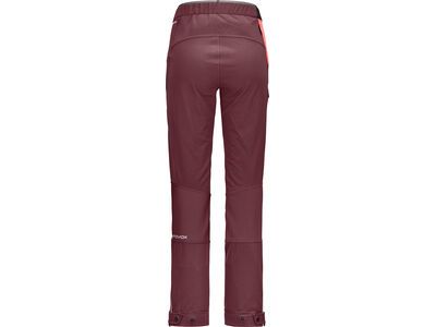 Ortovox Merino Naturtec Light Col Becchei Pants W, winetasting - Bild 2