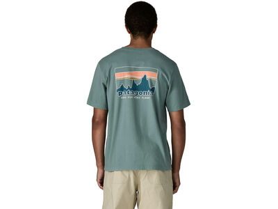 Patagonia Men's '73 Skyline T-Shirt, blue sage - Bild 5