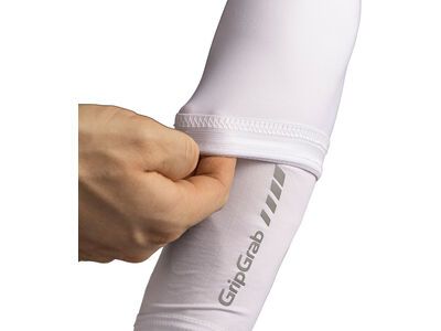 GripGrab UPF 50+ UV Protect Arm Sleeves, white - Bild 3
