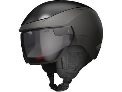 Atomic Volant Visor, Silver HD / black/metallic