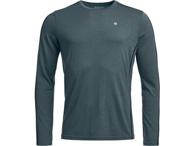 Ortovox 185 Rock'n'wool Long Sleeve M, dark arctic grey