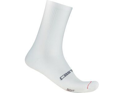 Castelli Espresso 18 Sock white