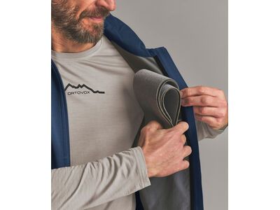 Ortovox Ortler Softshell Plus Vest M, blue nunatak - Bild 6