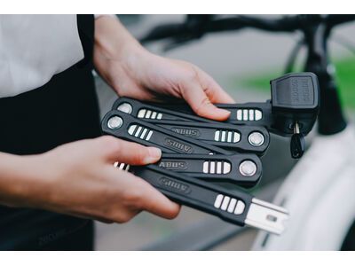 Abus Bordo 6200K/90 + Halter SH, black - Bild 20