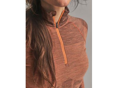 Ortovox 230 Merino Competition Zip Neck W, faded tangerine - Bild 7
