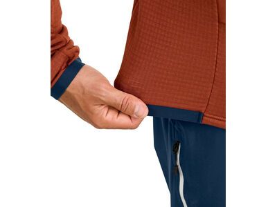 Ortovox Merino Fleece Grid Jacket M, dark arctic grey - Bild 6