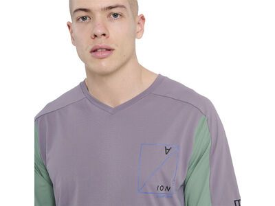 ION MTB Jersey Traze Amp AFT Short Sleeve Men, shark-grey - Bild 3