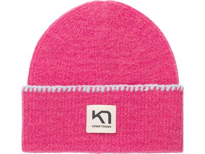 Kari Traa Rothe Wool Beanie, bright pink