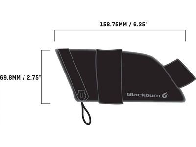 Blackburn Grid Small Seat Bag, black reflective - Bild 3