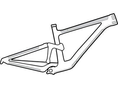 Lizard Skins Frame Wrap Schutzfolien Frame Kit, transparent - Bild 2