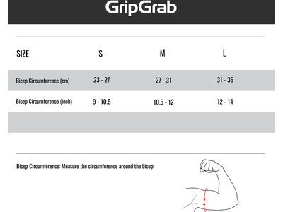 GripGrab AquaRepel 2 Water-Resistant Arm Warmers, black - Bild 6